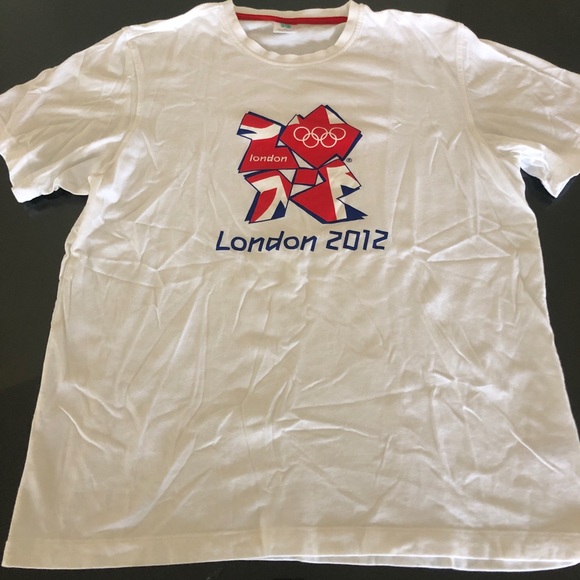Other - Men’s White London Olympic 2012 T-Shirt Sz Medium